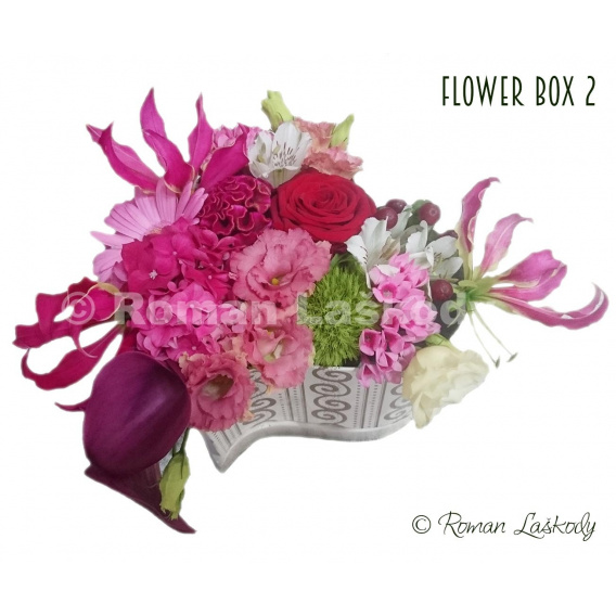 Kvety v krabičke 2