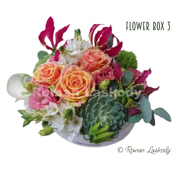 Kvety v krabičke 3